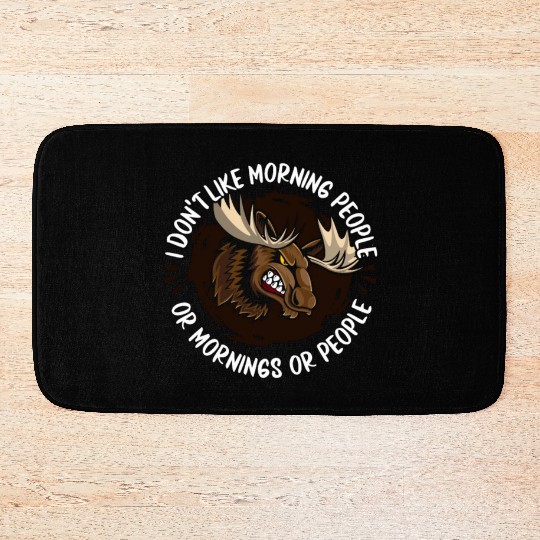 Moose Elk Hunting Bath Mats