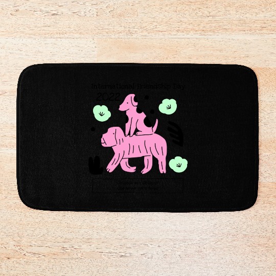 International Friendship Day 2022 Bath Mats