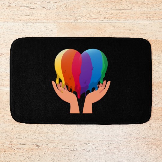 LGBTQ LGBT Pride Bath Mats