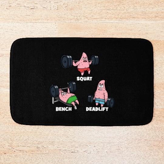 Majin Buu vs Patrick - Funny Anime Gym Bath Mats