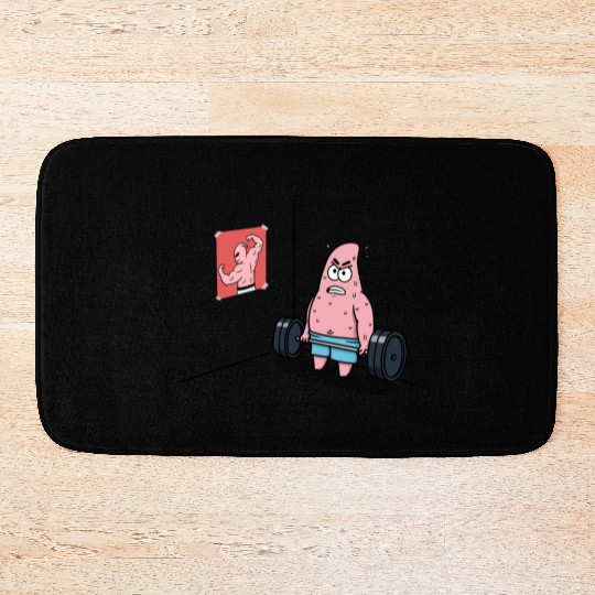 Majin Buu vs Patrick - Funny Anime Gym and Workout Bath Mats