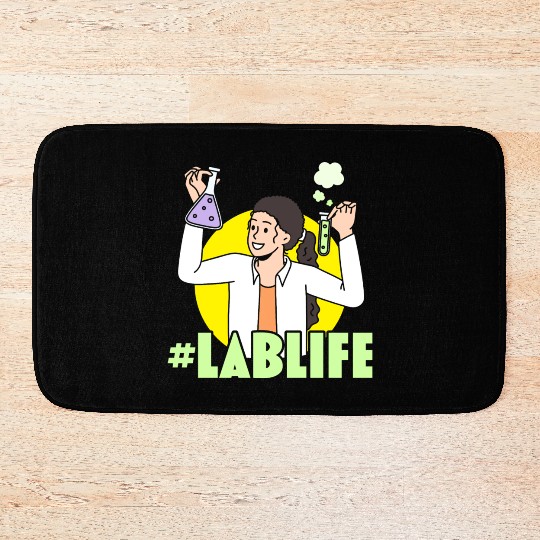 #LabLife Biologist Science Teacher Biology Major Bath Mats