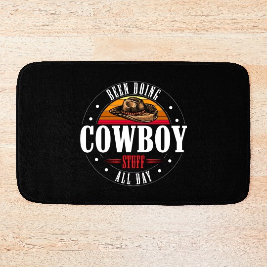 Western Sheriff Star America Bath Mats