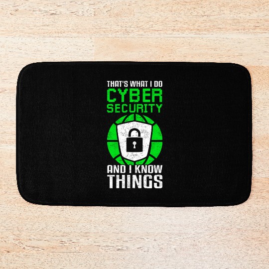 Cyber Security Funny Ethical Hacking Bath Mats
