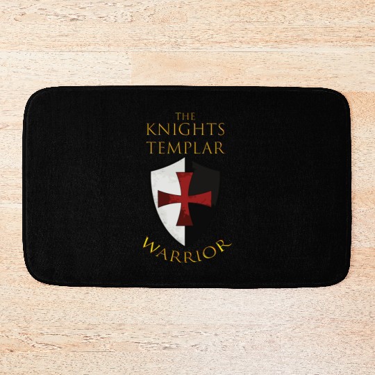 Knights Templar Christian Religious Warrior Oath Bath Mats