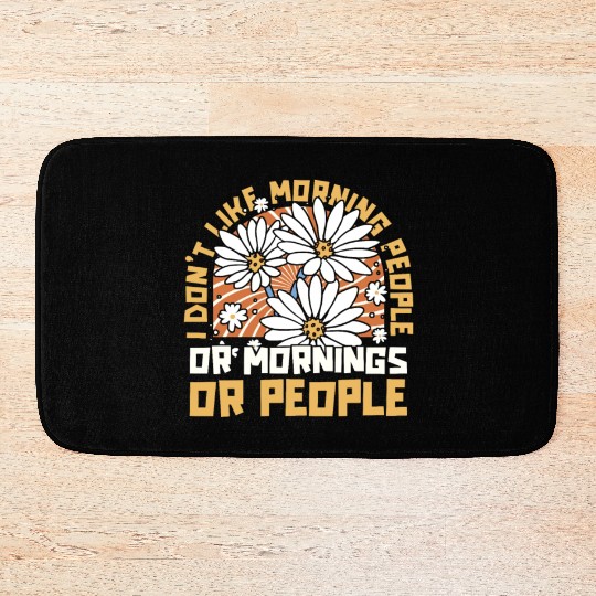 Daisy Garden Gardening Gardener Bath Mats