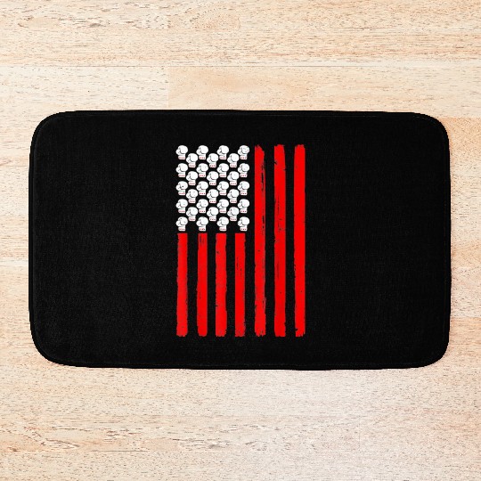 4th Of July Boxing Lover Bath Mats