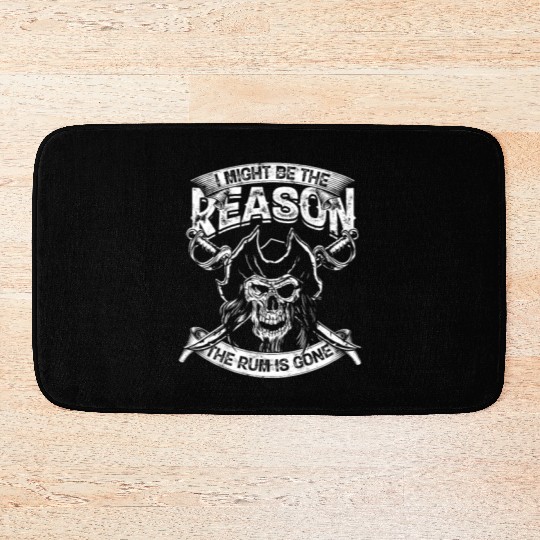 I might be the reason the rum is gone - drinking Bath Mats