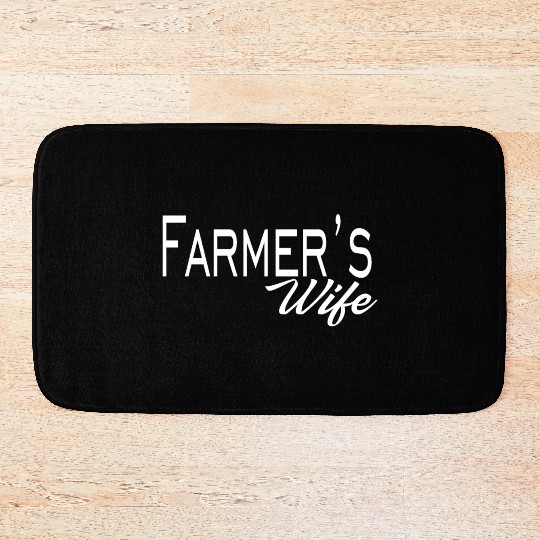 Farmer's Wife Bath Mats, Farmer Tees, Farmer Couple