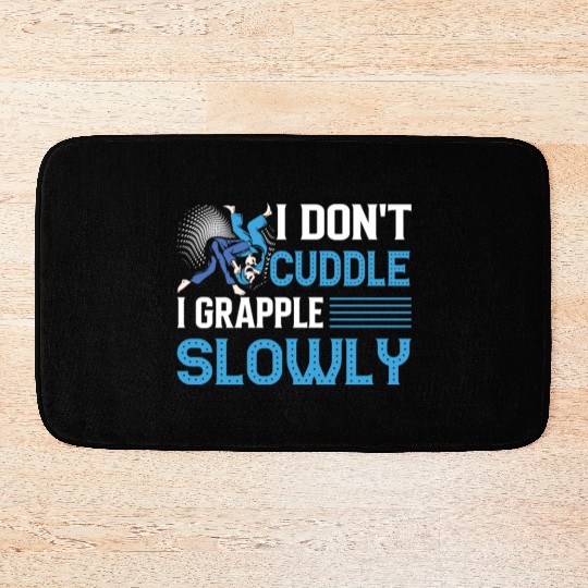 Brazilian Jiu Jitsu Sarcastic Quote MMA BJJ Bath Mats