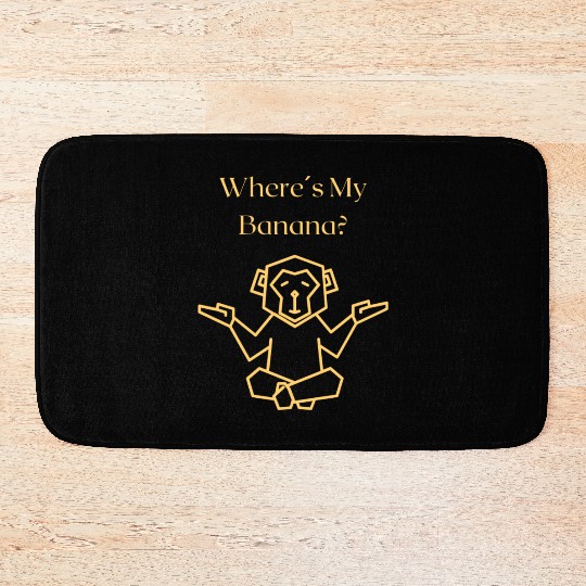 Where´s my banana? Bath Mats