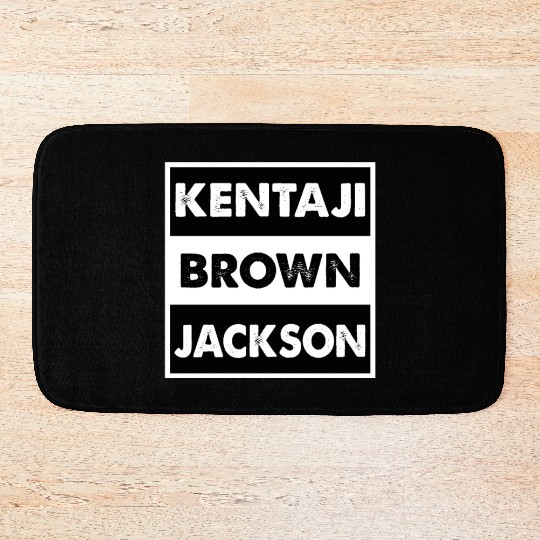 Ketanji Brown Jackson Supreme Court Woman Judge Bath Mats