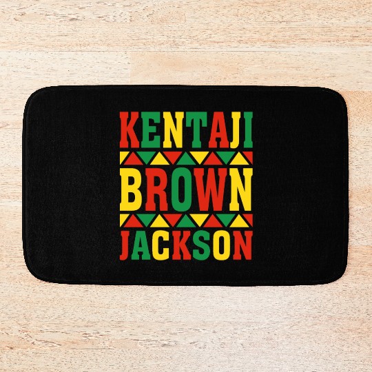Ketanji Brown Jackson Supreme Court Woman Judge Bath Mats