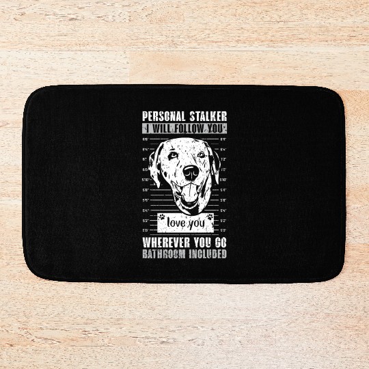 Spot Squad Paw Love Puppy Breeder Dalmatian Dog Bath Mats