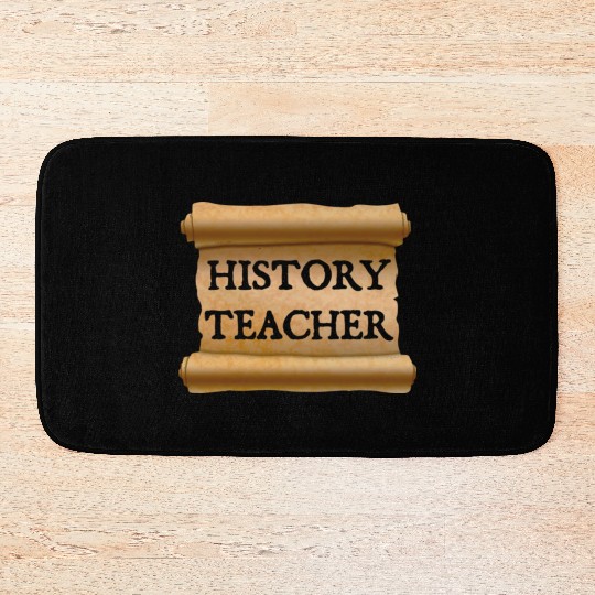 History Teacher Bath Mats