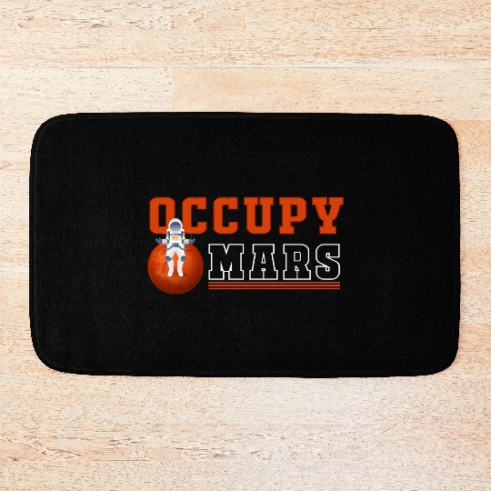 Ocuppy Mars Bath Mats