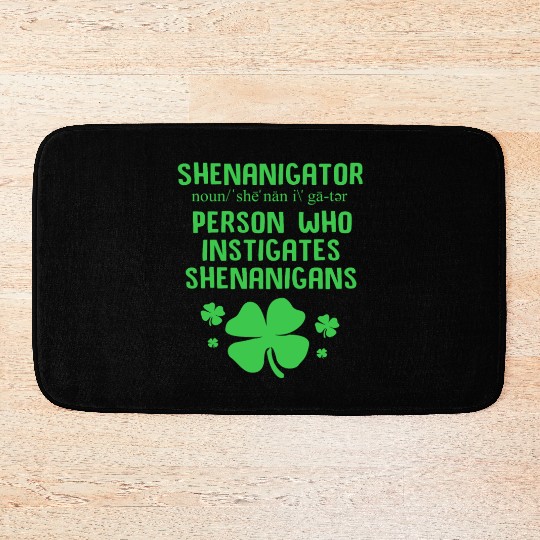 Funny Shenanigans Definition Shenanigator Bath Mats