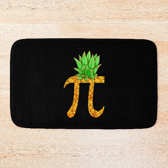 Funny Pi Day Math Teacher Geek Bath Mats