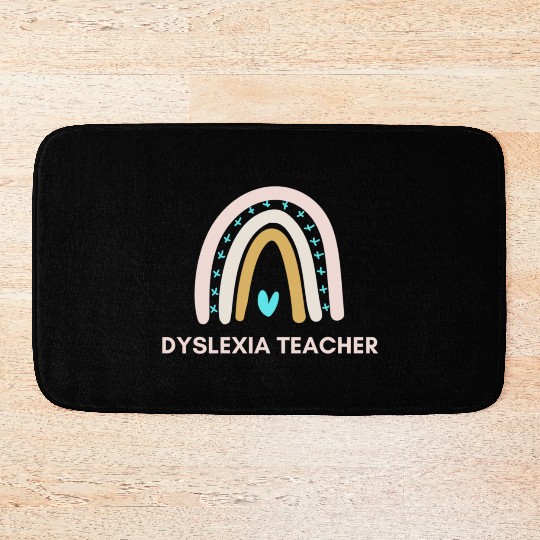 Dyslexia Teacher Bath Mats