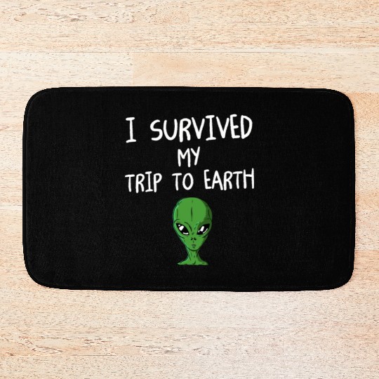 Alien Bath Mats Ufo Extraterrestrial Children Mars