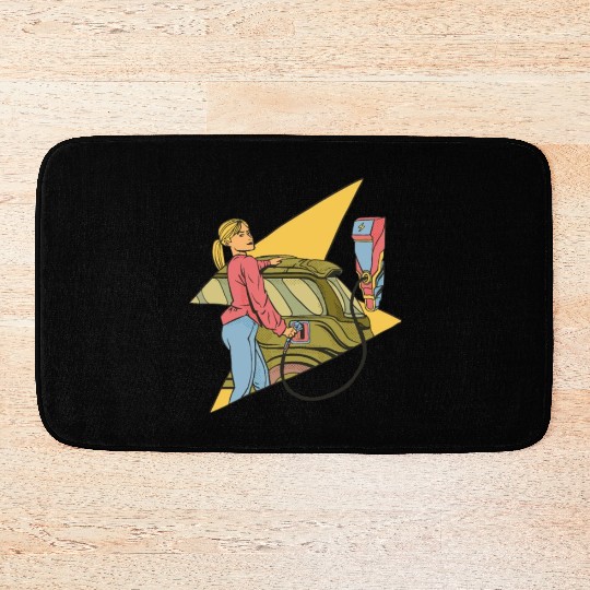 Strong independent woman Strong independent woman Bath Mats