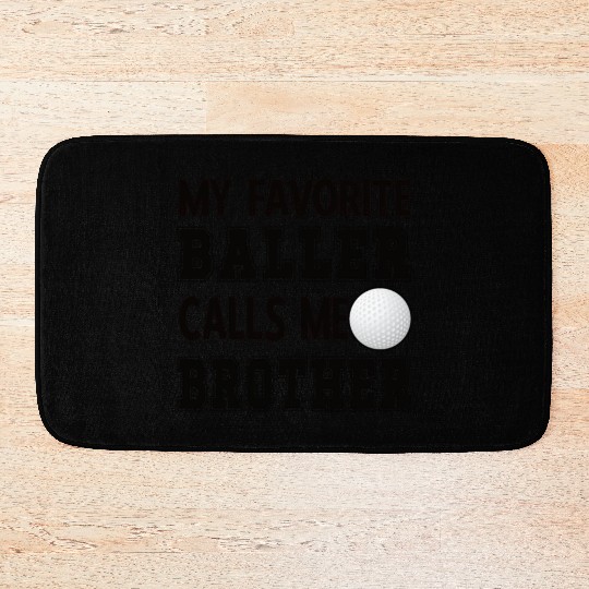 Golf Brother Of A Golfer Bro Proud Golfing Brother Bath Mats