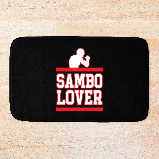Sambo Lover Martial Arts Fighter Coach Training Bath Mats