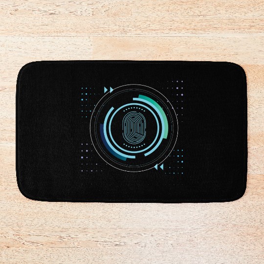 identity nerd geek save pc core security code Bath Mats