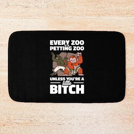 Zookeeper Petting Wildlife Zookeeping Nature Bath Mats