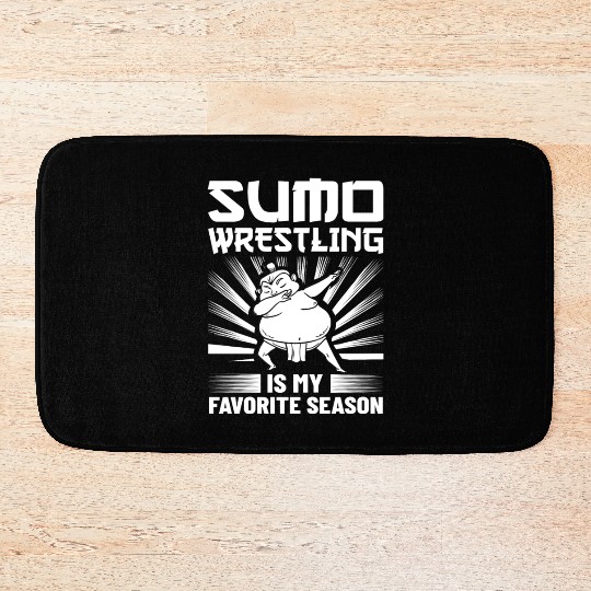 Sumo Wrestling Japanese Wrestler Sport Mawashi Bath Mats