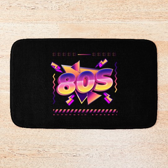 80s!!! - Synthwave/Retrowave/Vaporwave 80s Bath Mats