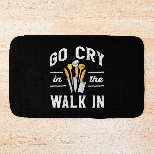 Chef Design ,Kitchen Chef Culinary Cook Bath Mats