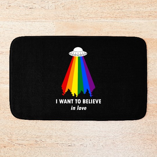 I Want to Believe (In Love) Bath Mats