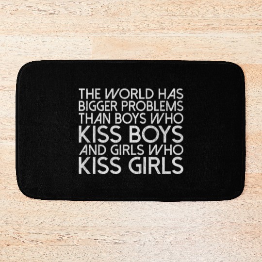 The world has bigger problems than LGBTQ+ people Bath Mats