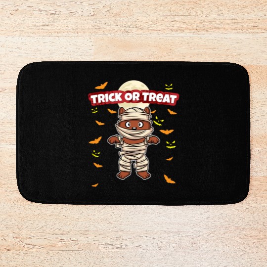 Trick Or Treat Scary Creepy Halloween Monster Bath Mats