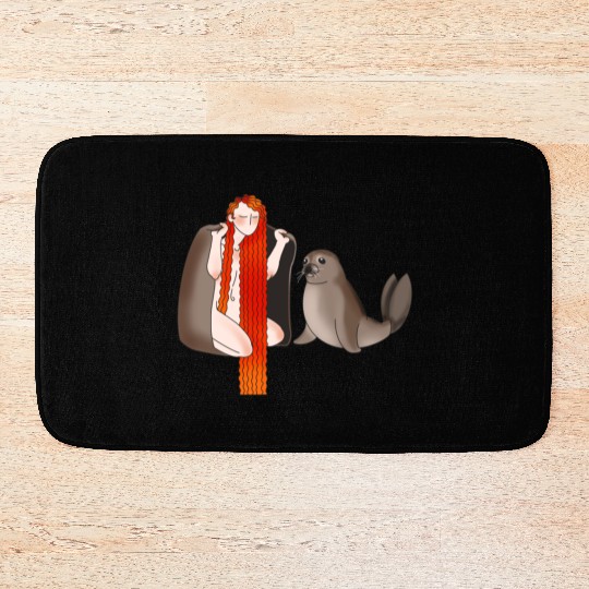 Selkie and Seal Bath Mats