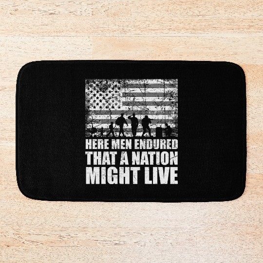 Veterans Day Bath Mats