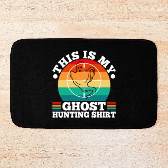 This is my ghost hunting Bath Mats