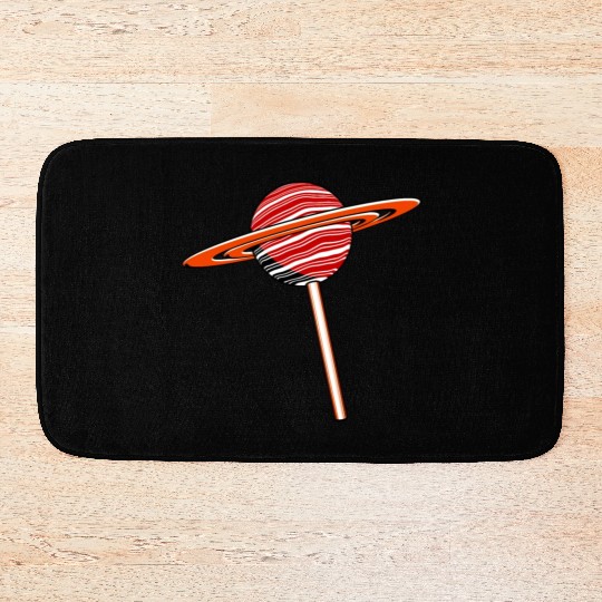 Saturn Planet Lollipop Bath Mats