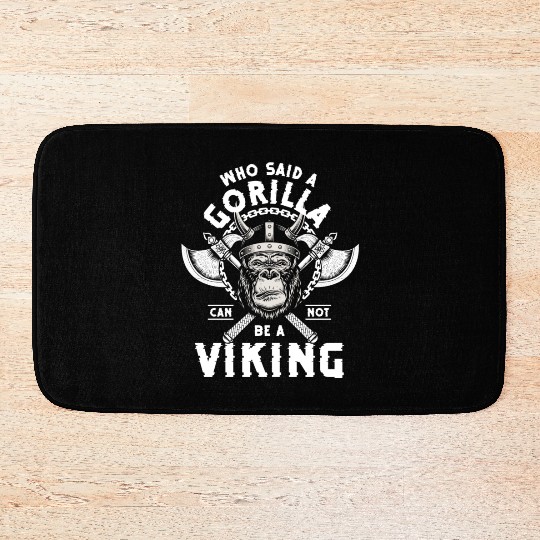 Gorilla Silverback Zoo Bath Mats