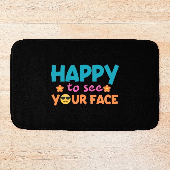 Back to School Teacher Bath Mats, Teacher Middle Schoo