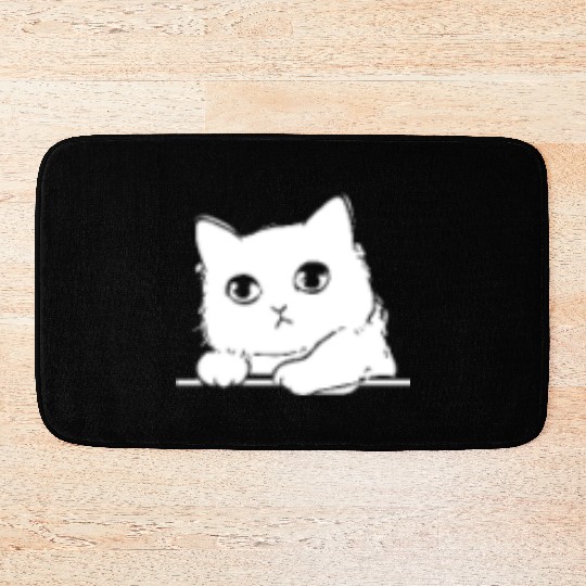 Cat Owner Cute Cat Lover Cute Cats I Cute Cat Bath Mats
