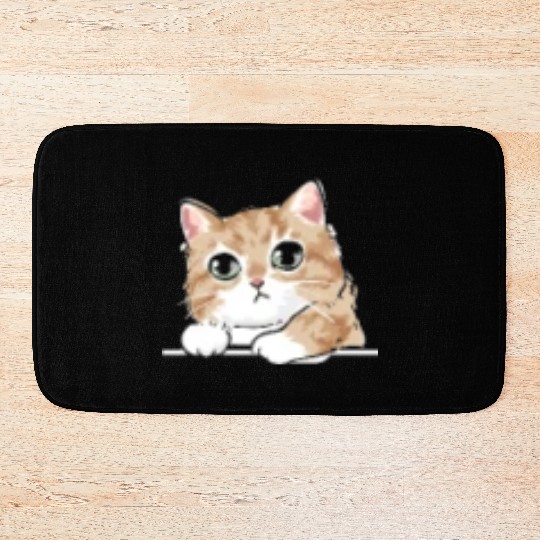Cat Owner Cute Cat Lover I Cute Cat Bath Mats