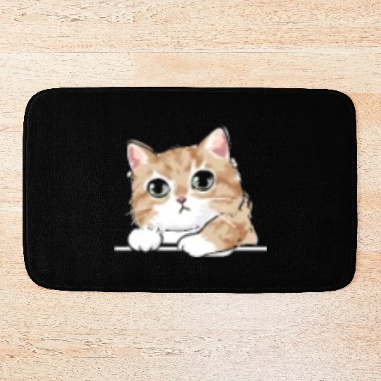 Cat Owner Cute Cat Lover I Cute Cat Bath Mats