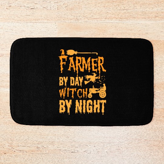 farmer by day witch by night. Bath Mats