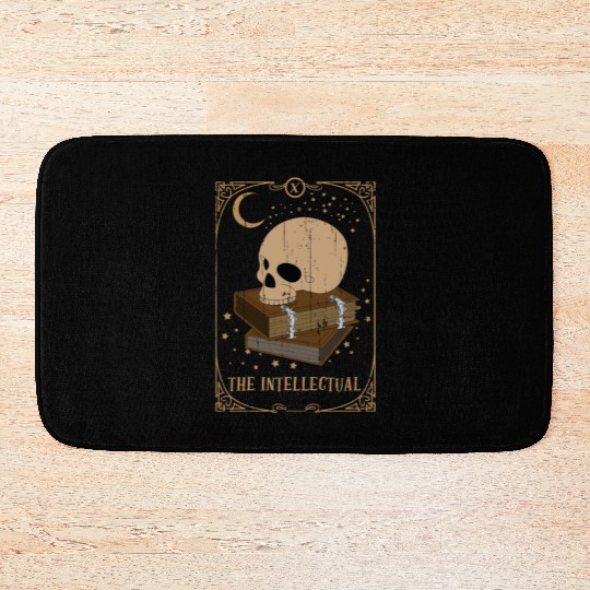 Intellectual Tarot Card Occult Club Gothic Bath Mats
