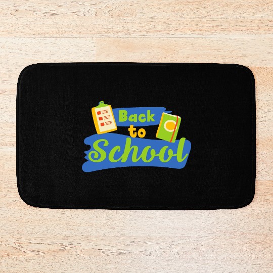 back to school 7 Bath Mats