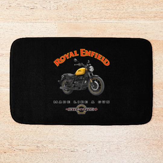 The Royal Enfield Classic 650 Stealth Bath Mats