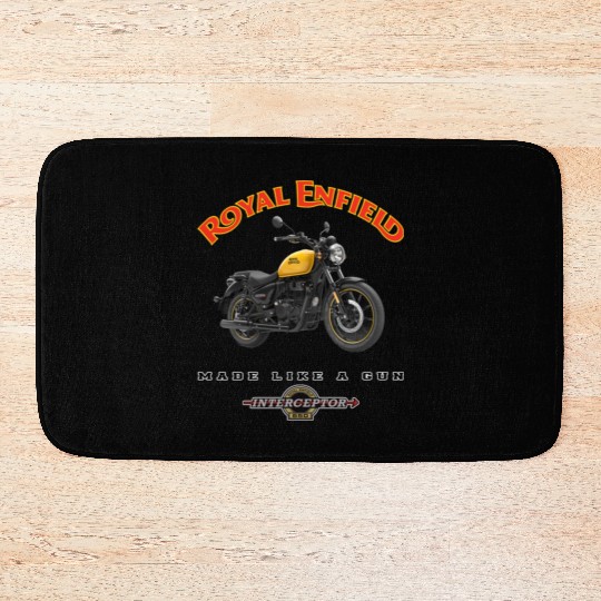 The Royal Enfield Classic 650 Stealth Bath Mats