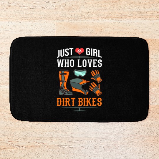 Dirt Bike Electric Motocross Riding MX Rider Bath Mats